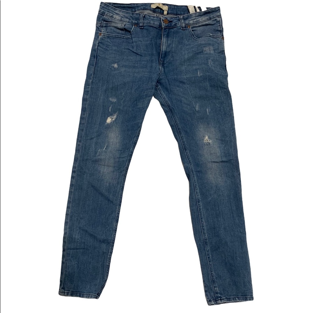Zara Man Blue Skinny Jeans Size 34